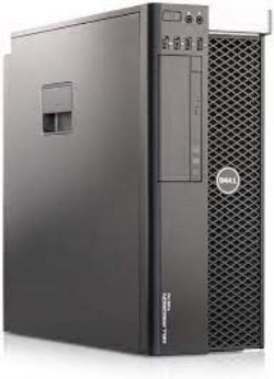 Dell T3600 Workstation Tower Xeon E5-1603 8GB DDR3 256GB SSD DVD Quadro 2000 - Ricondizionato
